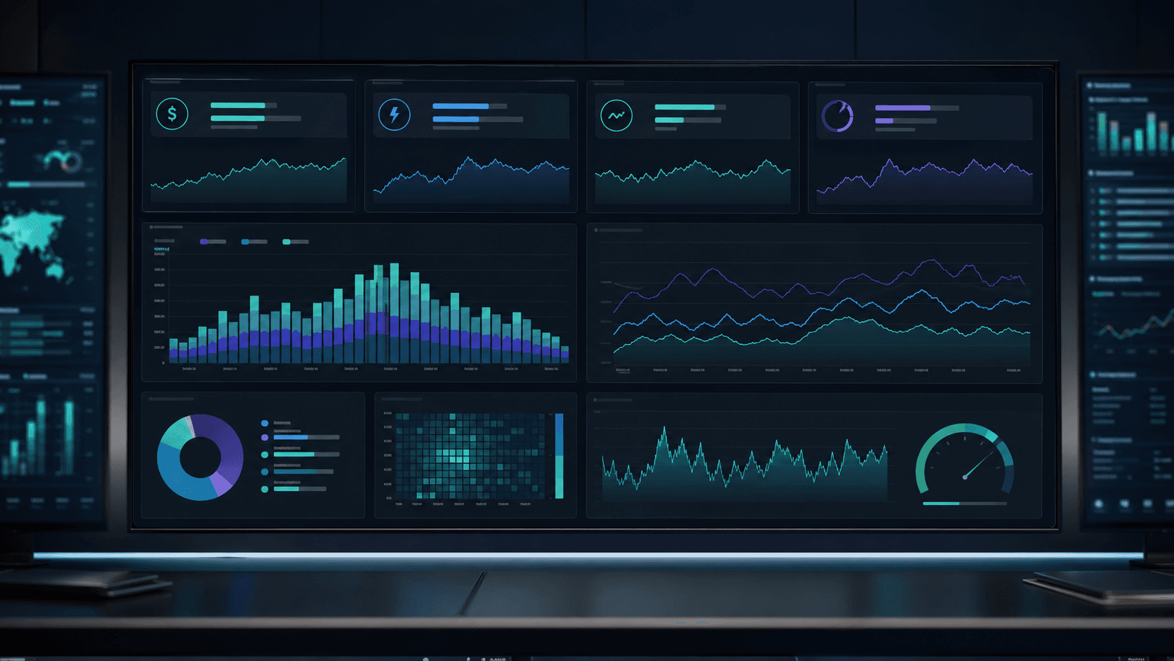 Token cost, latency and throughput dashboard